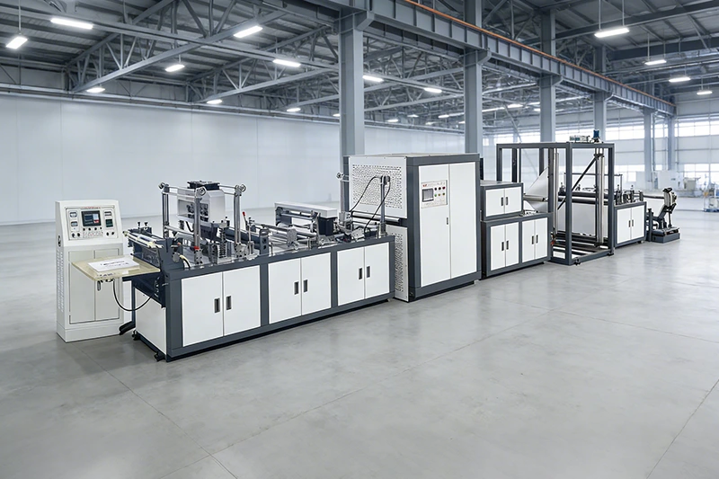 నాన్‌వోవెన్ బ్యాగ్ తయారీ యంత్రాల లక్షణాలు ఏమిటి?