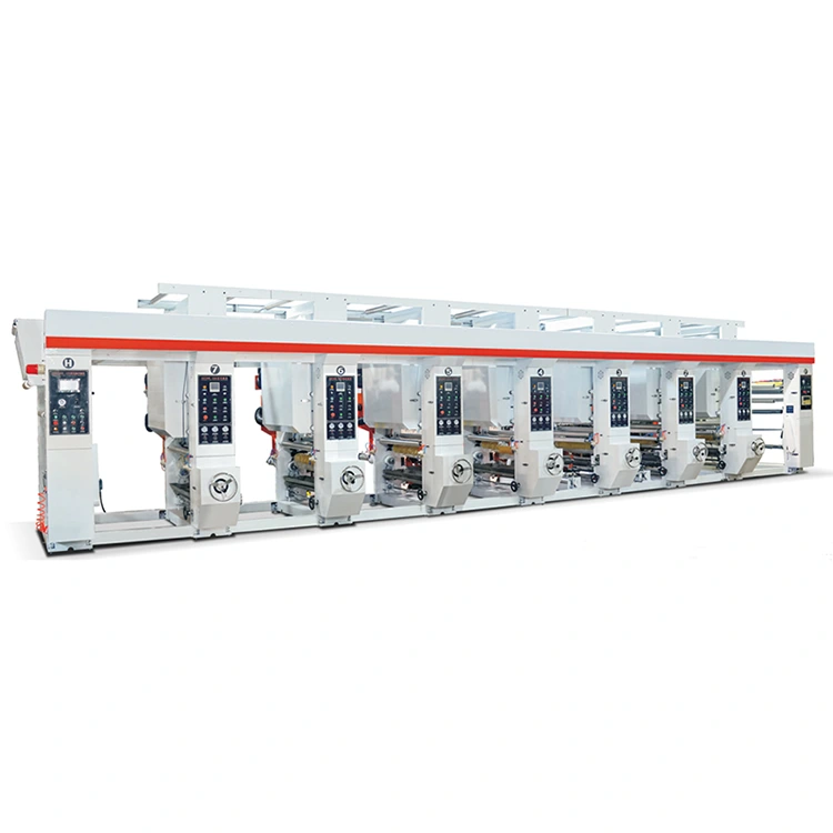 7 రంగులు గ్రావర్ ఇంక్ ప్రింటింగ్ మెషిన్