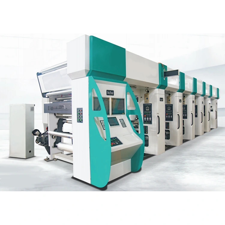 కంప్యూటరైజ్డ్ ఆటోమేటిక్ రోటోగ్రావర్ ప్రింటింగ్ మెషిన్ త్రీ వెక్టర్ మోటార్