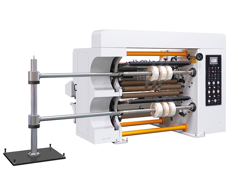 పూర్తిగా ఆటోమేటిక్ స్లిట్టింగ్ మరియు రివైండింగ్ మెషిన్